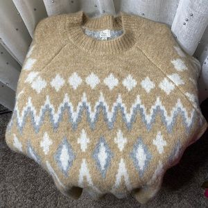 Women’s long sleeve multicolored winter sweater